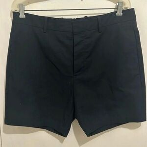 Marni Blue Flat Front Tailored Shorts. Class.